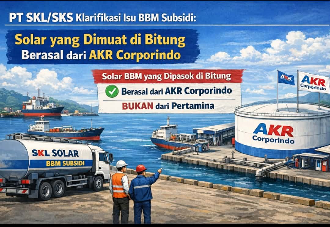 HD Net : PT. SKL/SKS Tegaskan Kegiatan Loading BBM Didermaga Polairud Adalah Legal dari Tebusan AKR Corporindo